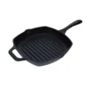Victoria fyrkantig grillpanna gjutjärn pre-seasoned, 44,1x28,4 cm