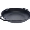 Victoria gjutjärnspanna två handtag pre seasoned, Ø33 cm