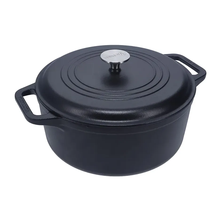 Victoria gryta gjutjärn enameled, 6,6 L