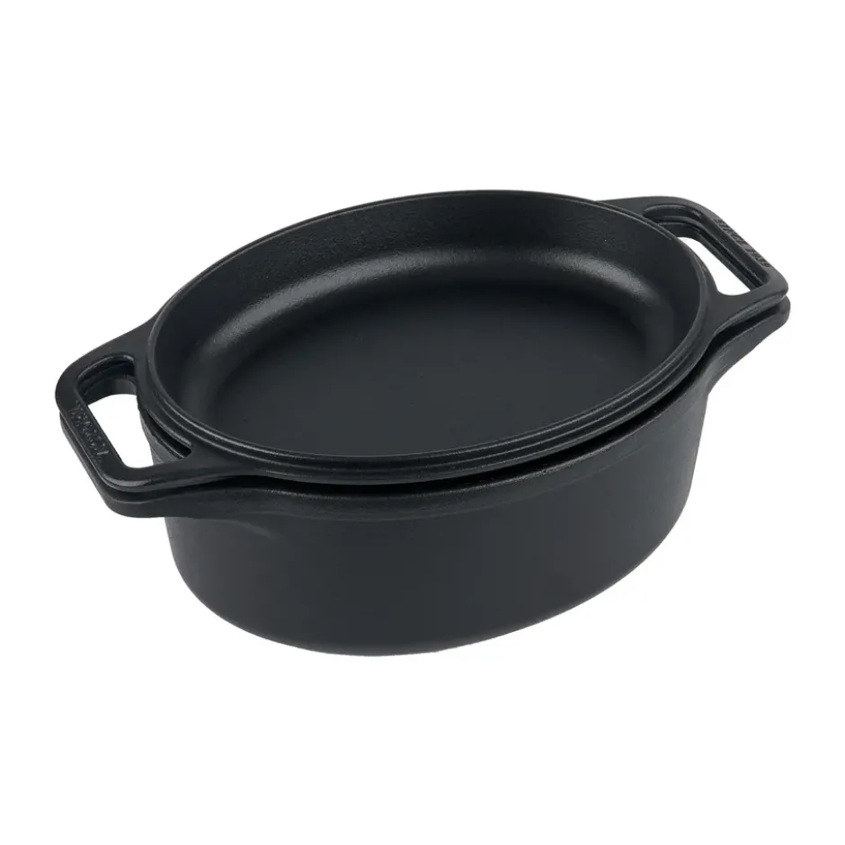 Victoria gryta och brödpanna gjutjärn pre-seasoned, 2 delar
