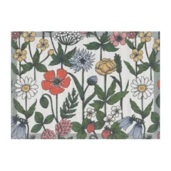 Vildblomster bordstablett 35x48 cm, Multi