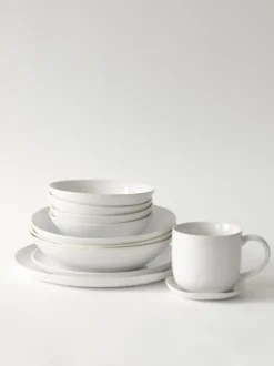 Vince djup tallrik Ø22,5 cm, Vit