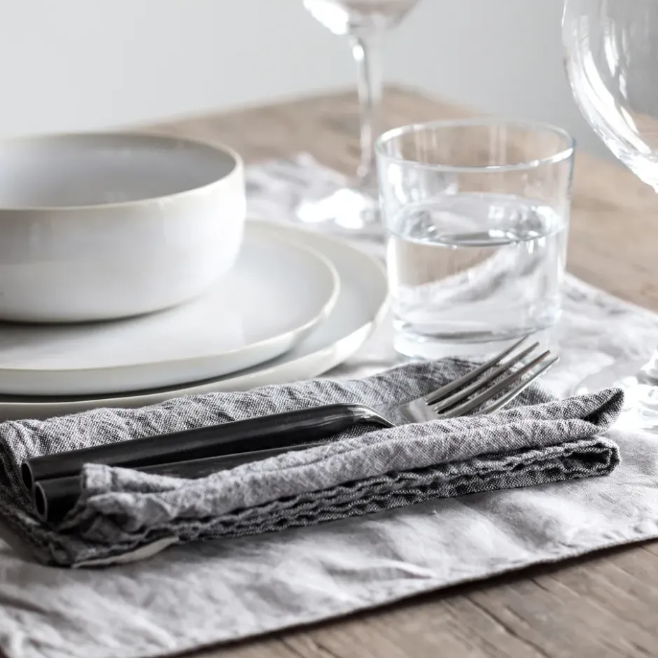 Vince tallrik 22 cm, Vit