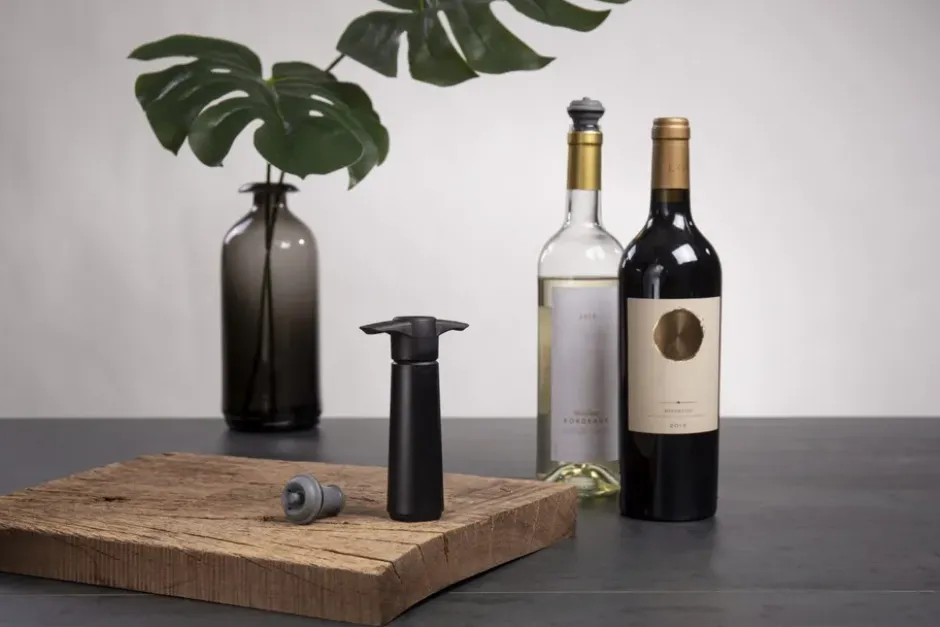 Vinstoppare & vakuumpump, Svart