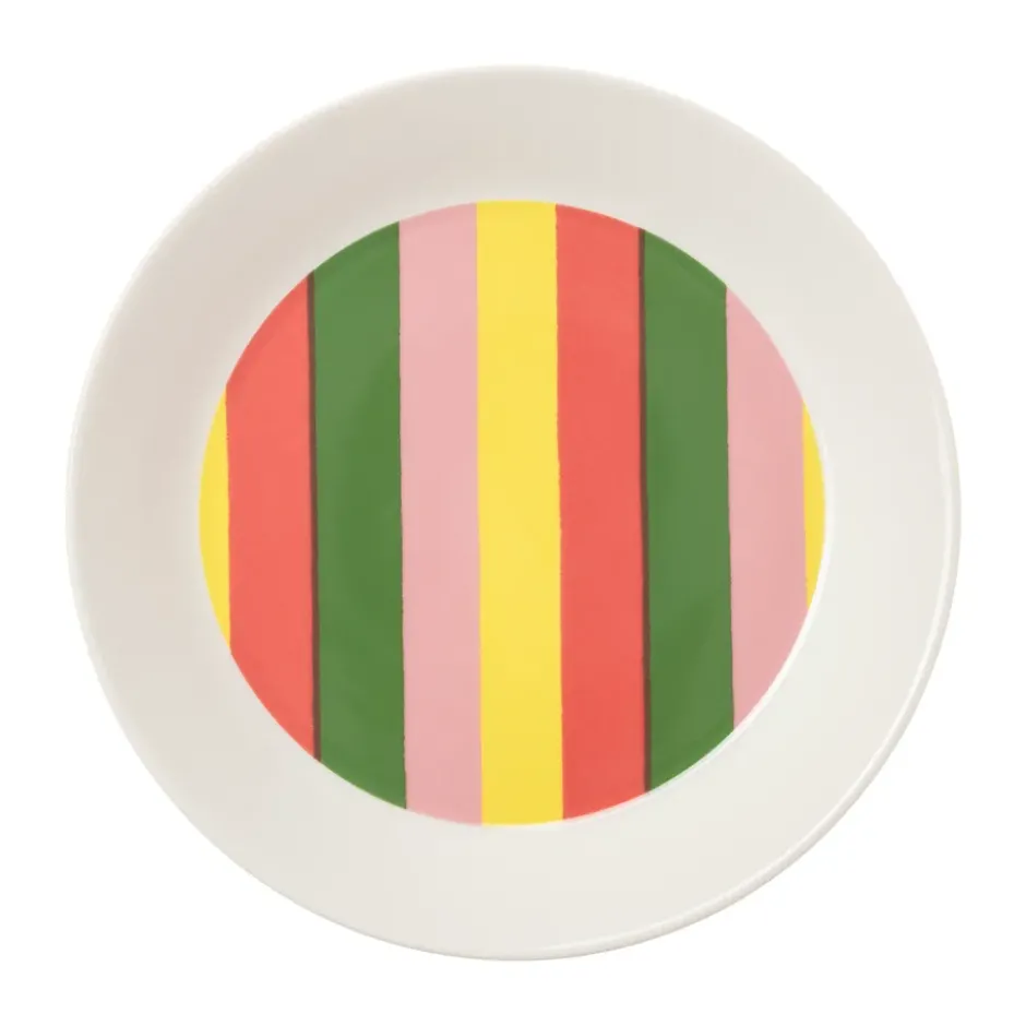 Vuokko tallrik Ø22 cm, Pieni 4-raita