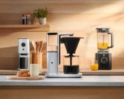Wilfa Zene Alux CG3AB-125 kaffekvarn, Silver