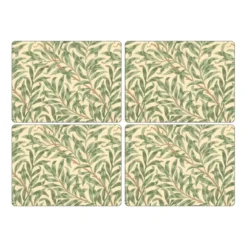 Willow Bough bordstablett 30x40 cm 4-pack, Grön