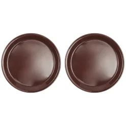 Yuka lunchtallrik Ø22 cm 2-pack, Dark (brun)