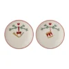 Yule tallrik Ø16 cm 2-pack, Vit
