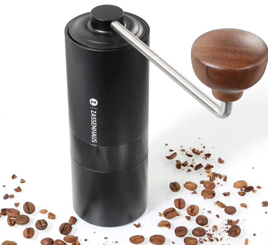 Zassenhaus Expert 48S kaffe-/espressokvarn, Svart