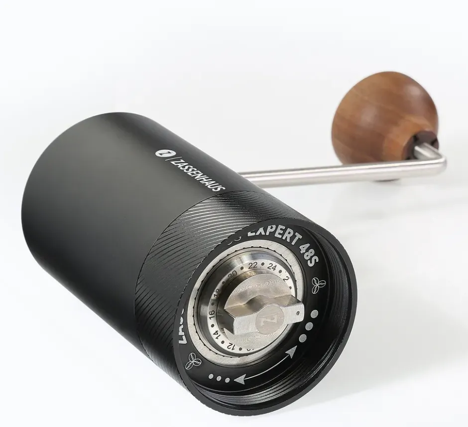Zassenhaus Expert 48S kaffe-/espressokvarn, Svart
