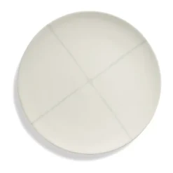 Zuma tallrik M Ø28 cm 2-pack, Salt