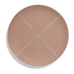 Zuma tallrik M Ø28 cm 2-pack, Sienna
